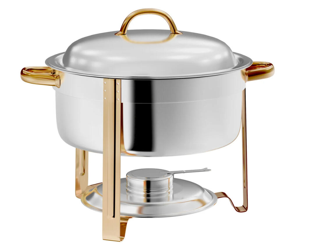 8qt round chafer-$20