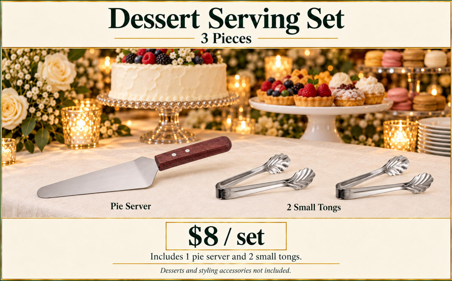 Dessert Serving Set
