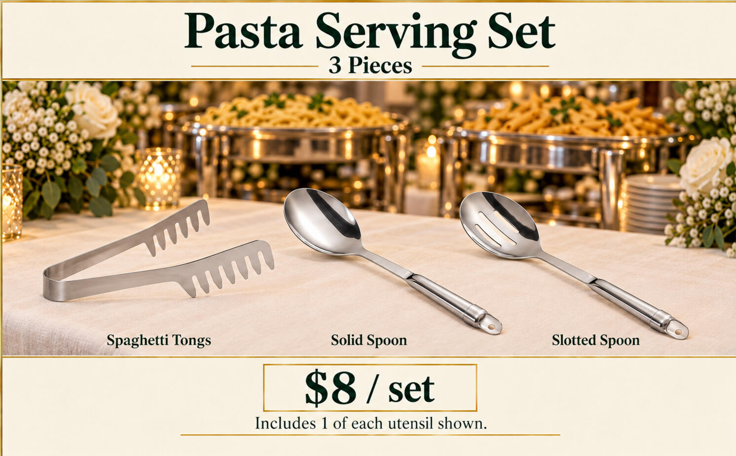 Pasta Serving Set
